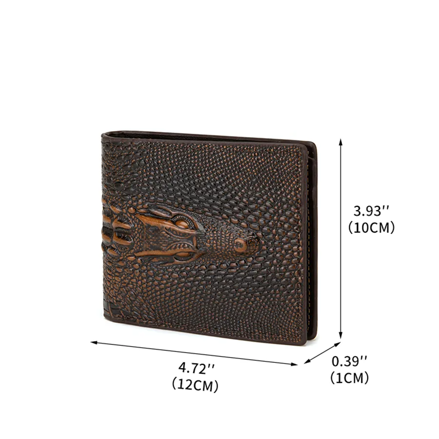 Elegant Black and Brown Wallet for Modern Men