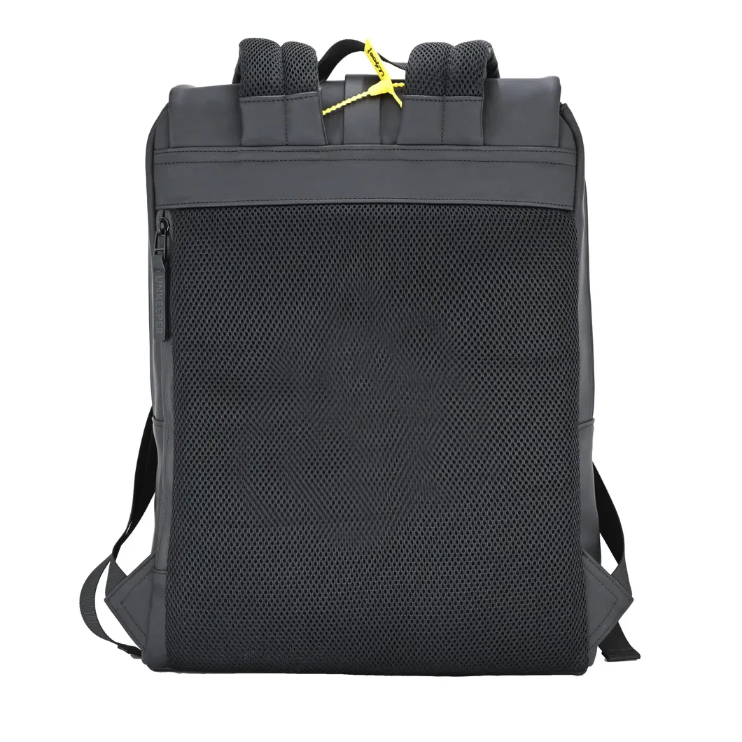 Sleek Black Backpack for Your Essential Laptop Companion for Work &amp; Study
