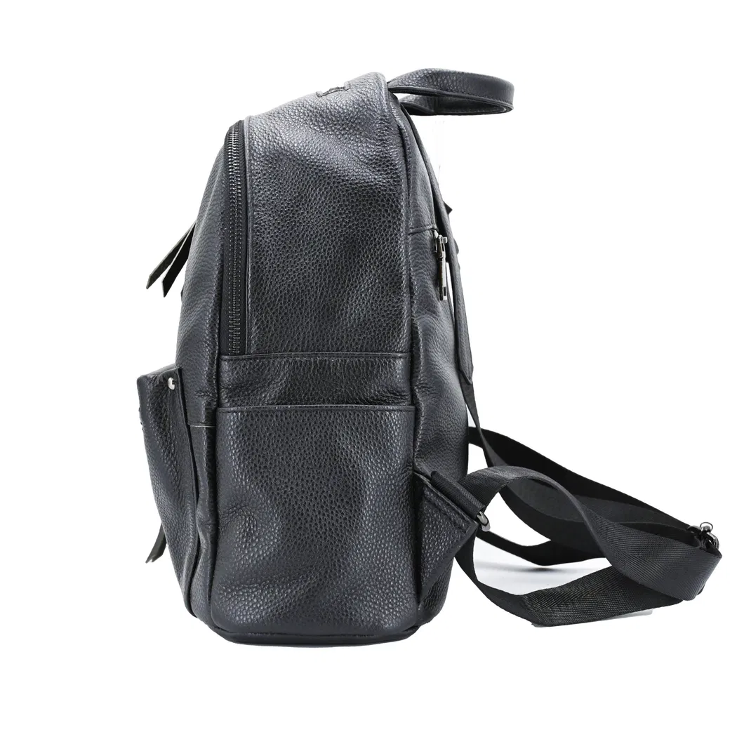 Trendy Black Mini Backpack with Must-Have for Women on The Go