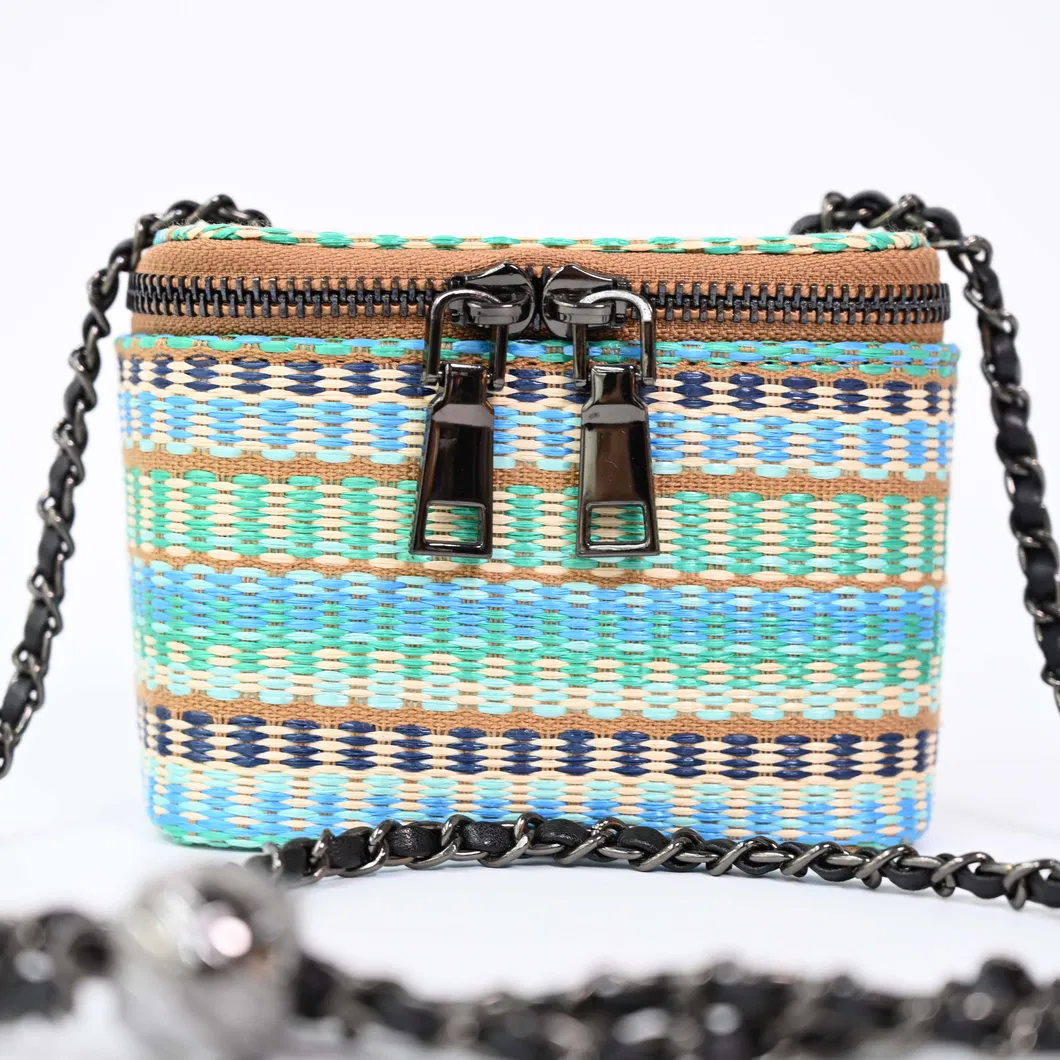 Colorful Handwoven Mini Crossbody Bag - a Rainbow of Style
