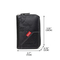 Elegant Black and Brown PU Leather Men′s Wallet and Card Holder