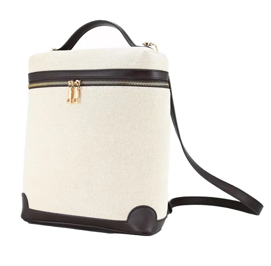 Chic Woven Fabric Backpack for Women′s Daily Use