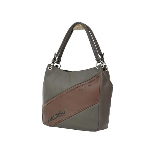 Fashionable Leather Handbag for Women - Sleek Underarm Look