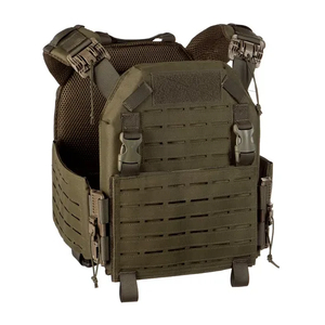 Hunting Quick Release Tactical Camouflage Vest Training Plate Carrier Laser Cut Molle System