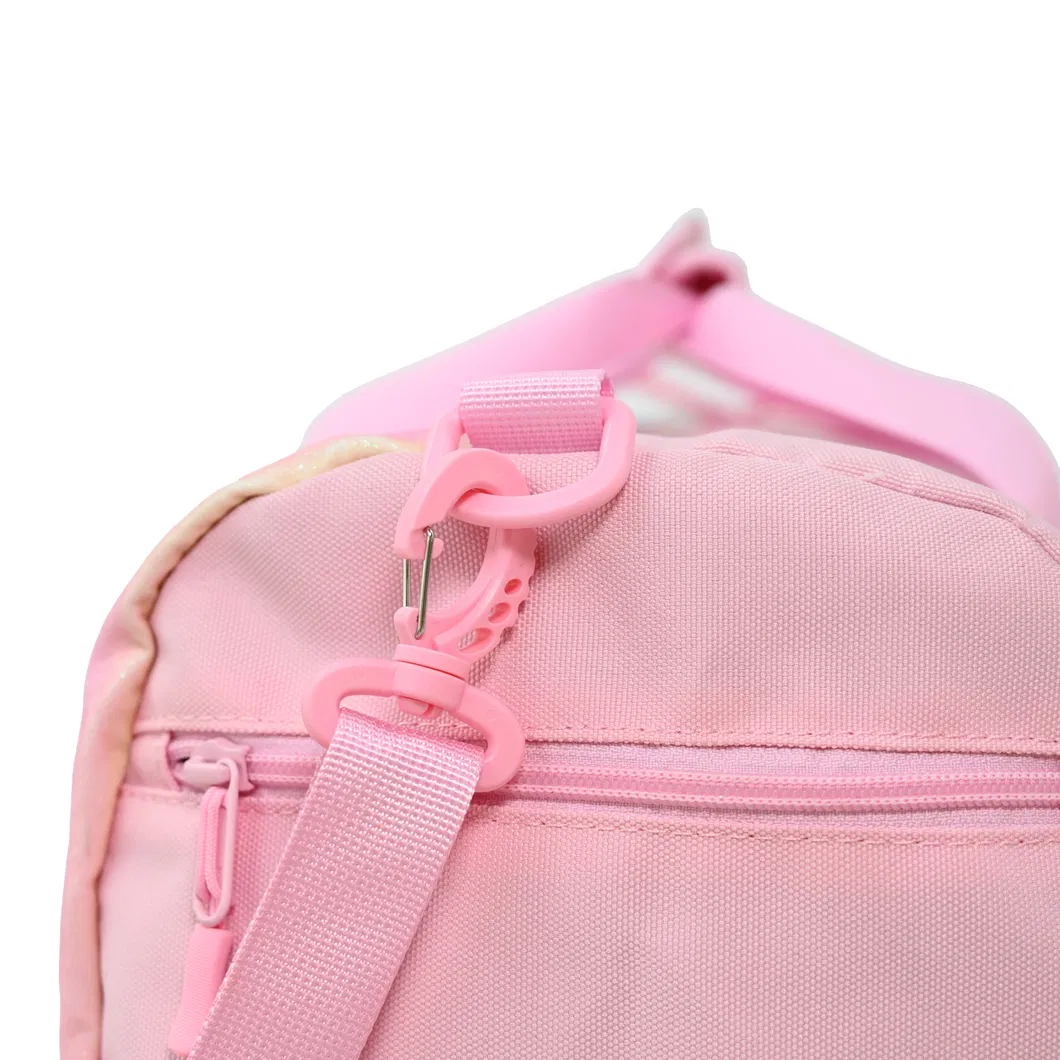 Stylish Pink Ladies&prime; Travel Bag and Handbag with Chic Design