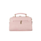 Contemporary Pink PU Handbag with Shoulder Strap for The Modern Woman