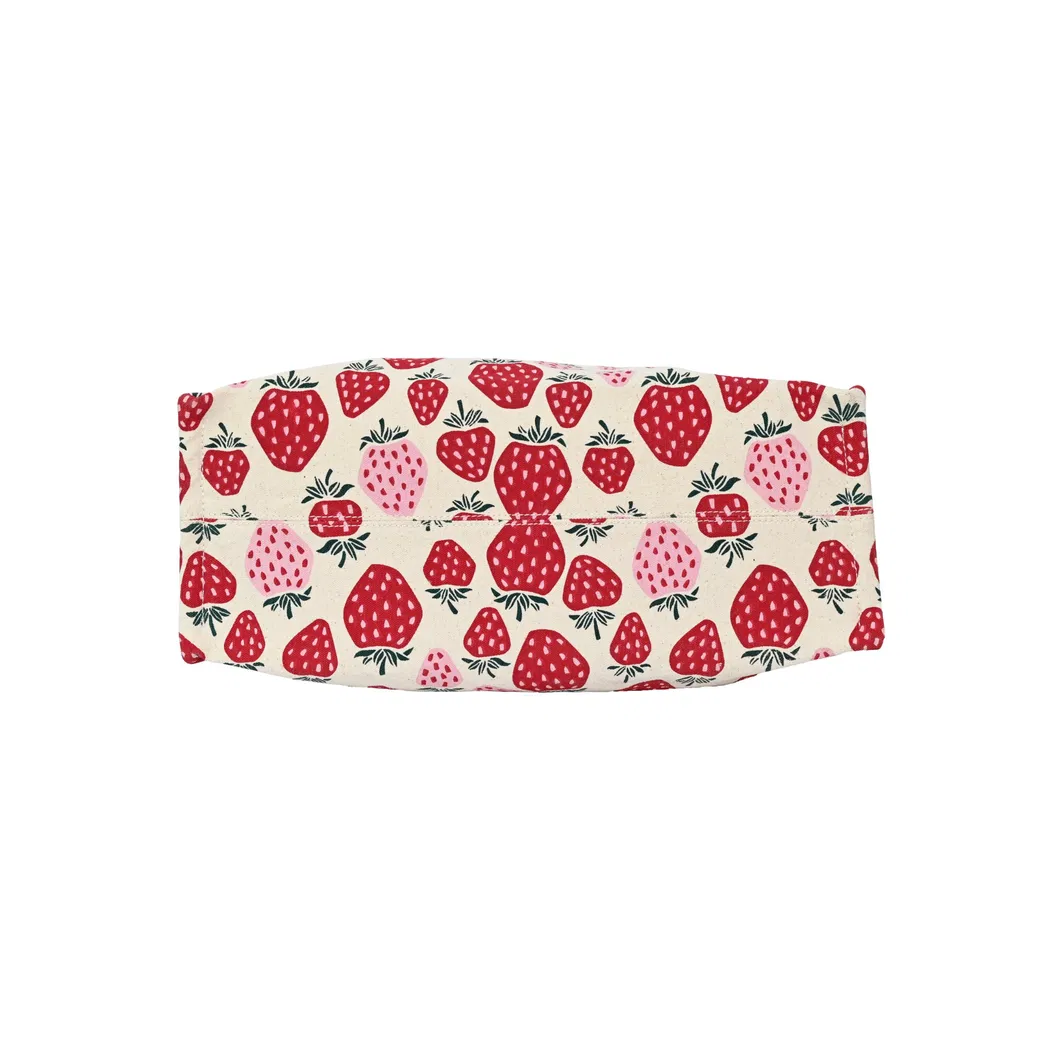 Whimsical Strawberry Tote Bag with Playful Style for Everyday Fun