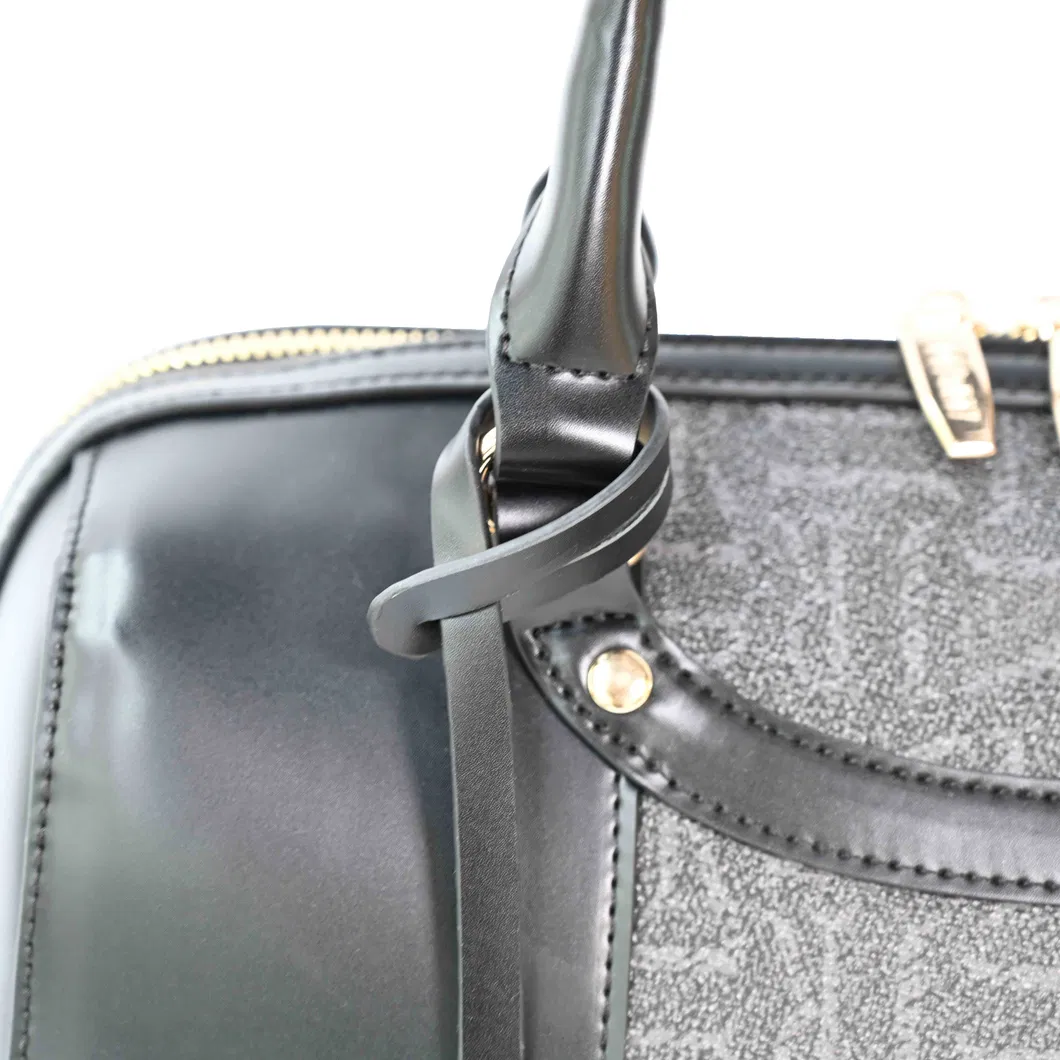 Sleek Onyx Cylindrical Handbag with Modern Essential for Women