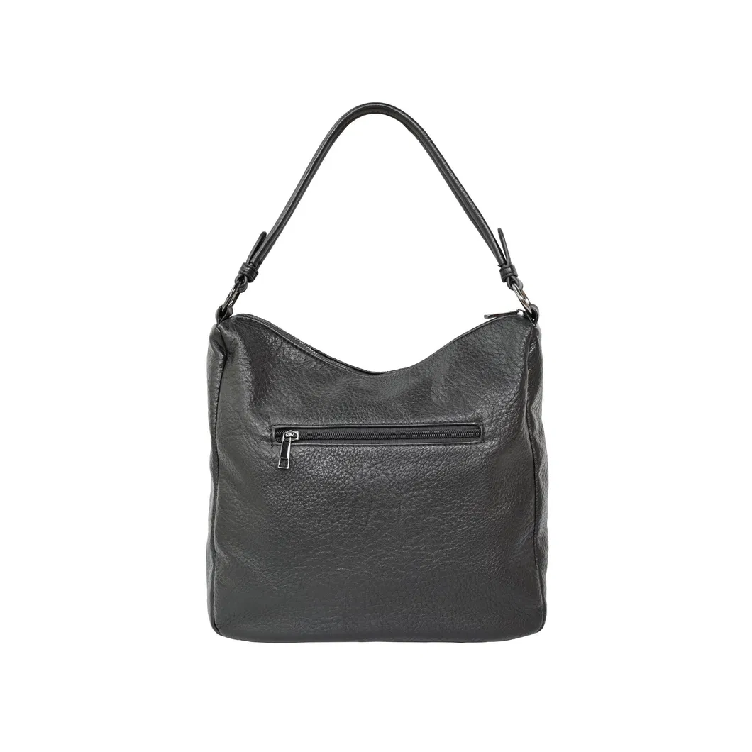 Chic Minimalist Crossbody Bag with Timeless Black PU Design for Everyday Style