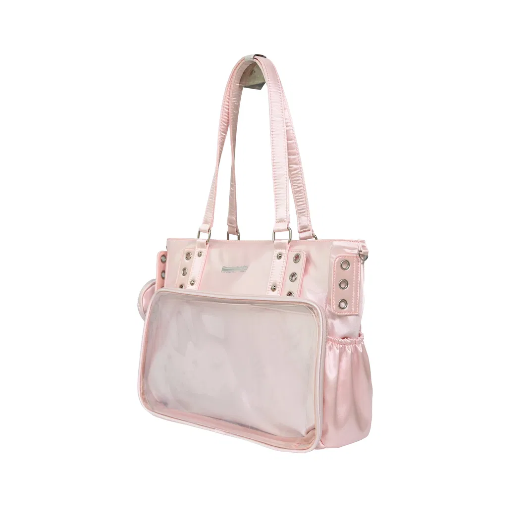 Chic Pink Tote Bag with Effortless Style Meets Practicality for Everyday Errands