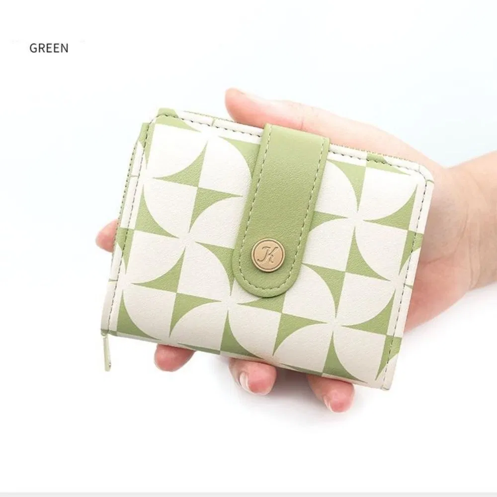Elegant and Stylish Irregular Pattern Ladies&prime; Wallet and Coin Purse