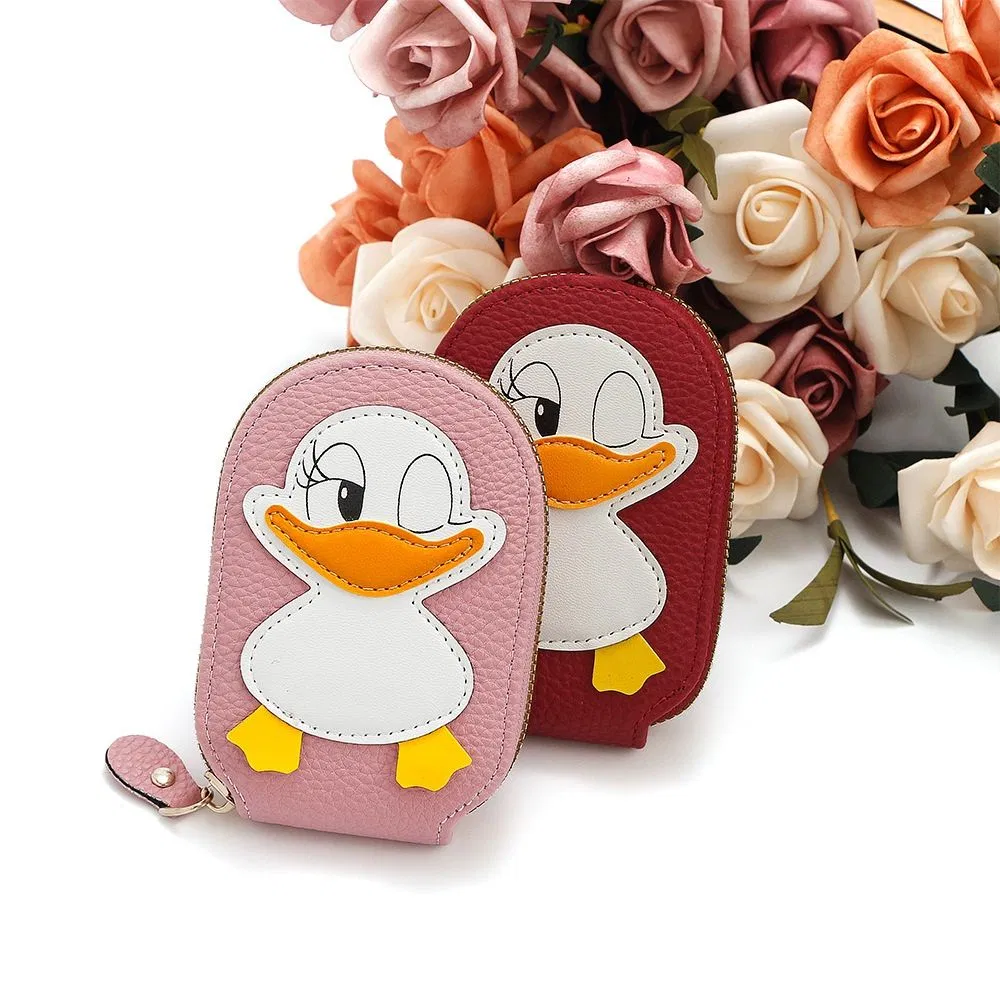 Adorable Cartoon-Themed Duck Coin Purse and Wallet for Kids