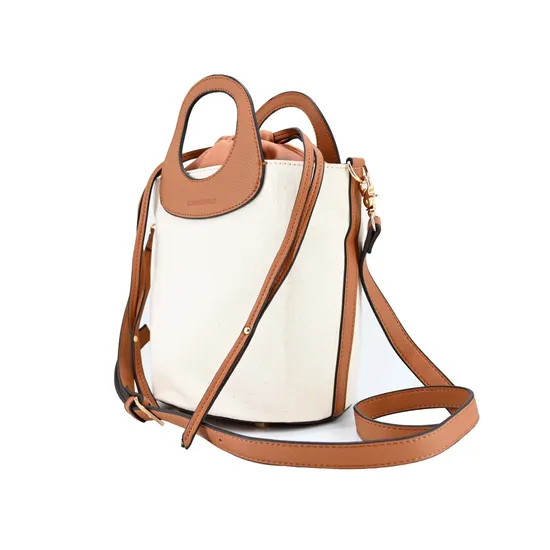 Versatile Brown Bucket Handbag for Effortless Everyday Style