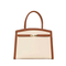 Timeless Brown Handbag: Elegance Enhanced with Gold Buckle Details