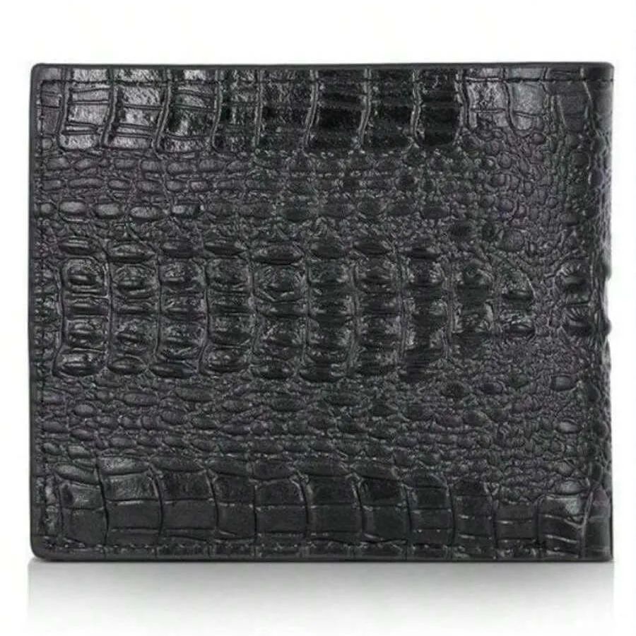 Elegant Black and Brown Wallet for Modern Men
