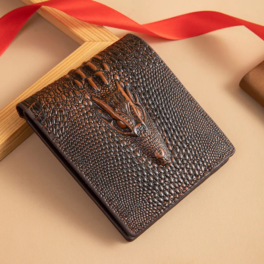 Elegant Black and Brown Wallet for Modern Men