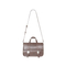 Elegant Brown Leather Tote Bag for Minimalist Style