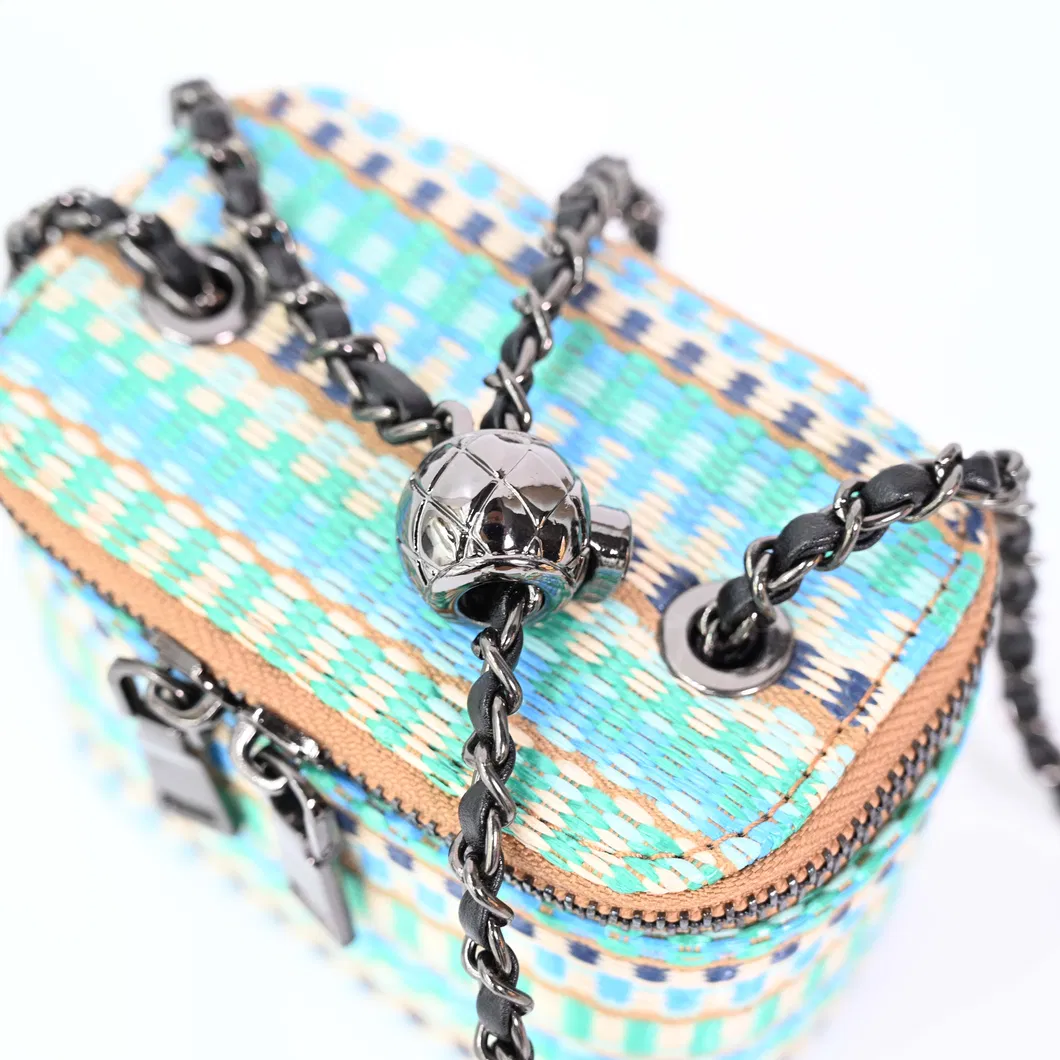 Colorful Handwoven Mini Crossbody Bag - a Rainbow of Style