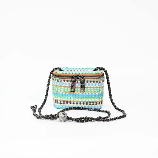 Colorful Handwoven Mini Crossbody Bag - a Rainbow of Style