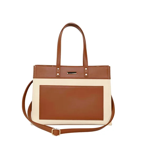 Sophisticated Brown Handbag for Women with Showcasing Luxe Elegance
