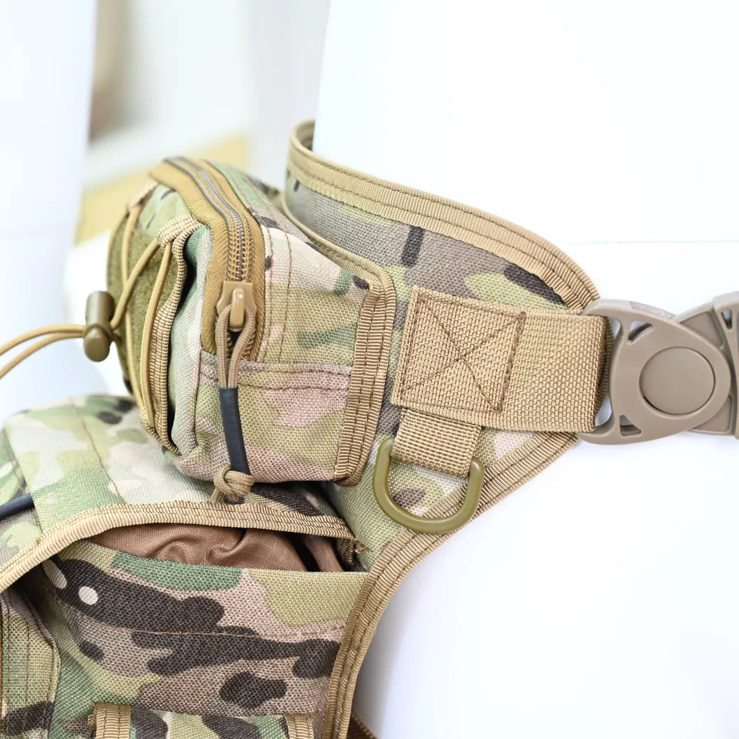 Camouflage Outdoor Tactical Waist Bag Hunting Leg Bag Convenient Multifunctional Storage Equipment