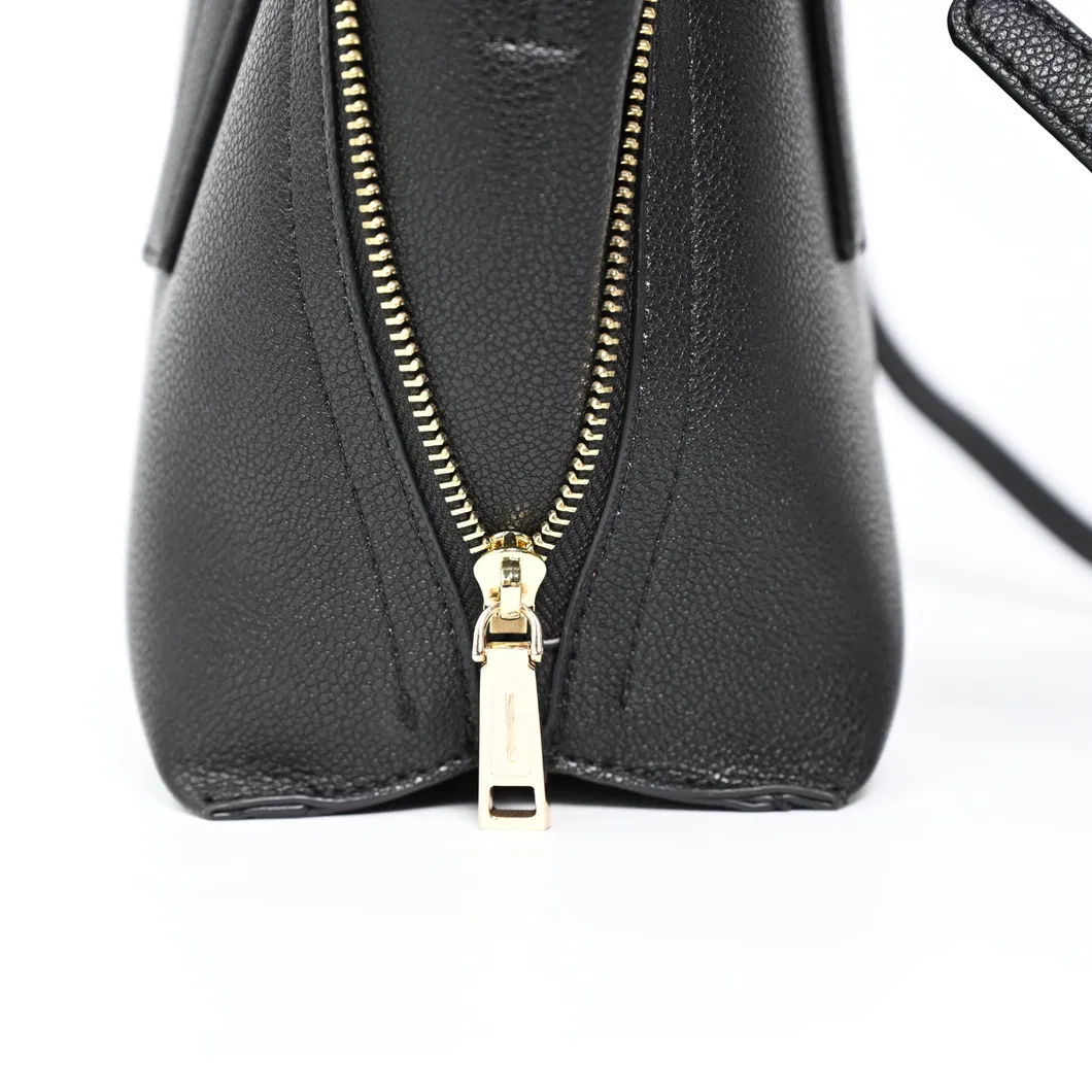 Elegant Women&prime;s Evening Handbag with Distinctive Cracked Zipper