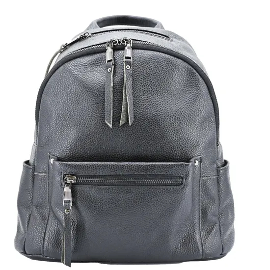 Chic Black Mini Backpack for Women - Stylish PU Leather Design