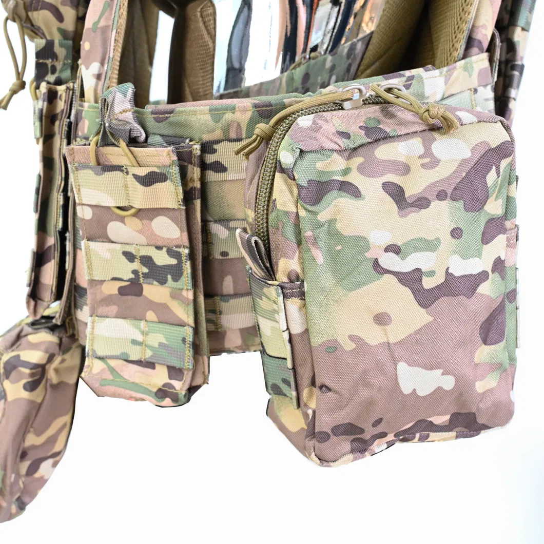 Outdoor Hunting Tactical Vest Inside Bag Ceramic Tray Multi-Function Training Vest