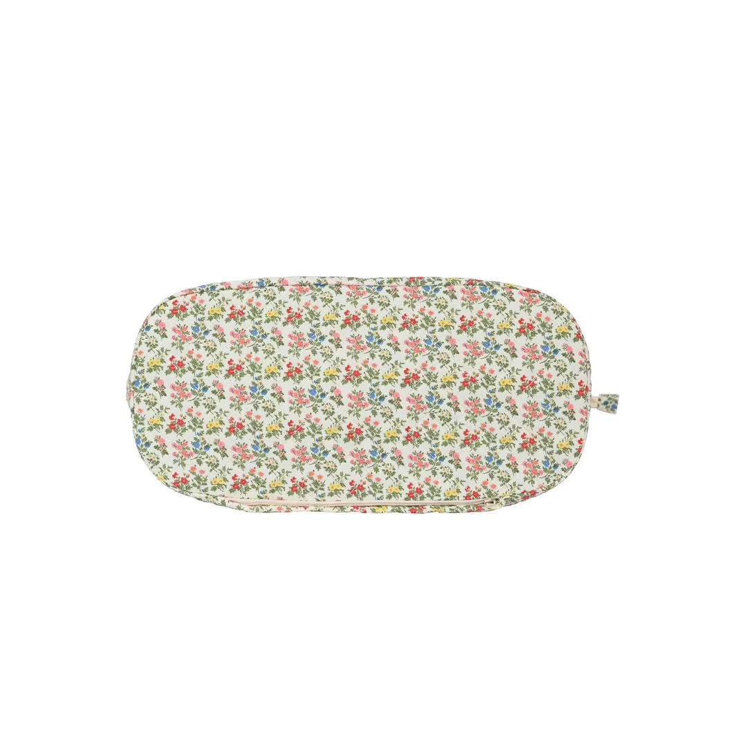 Chic Eco-Friendly Floral Handbag Set with Travel Companion