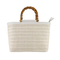 Timeless Women′s Tote Bag with a Distinctive Bamboo Handle Touch