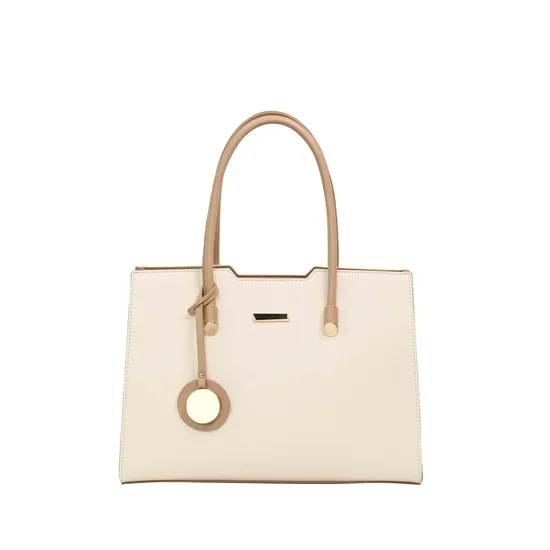Chic Beige-Brown Tote Bag by Ultimate Blend of Fashion and Utility