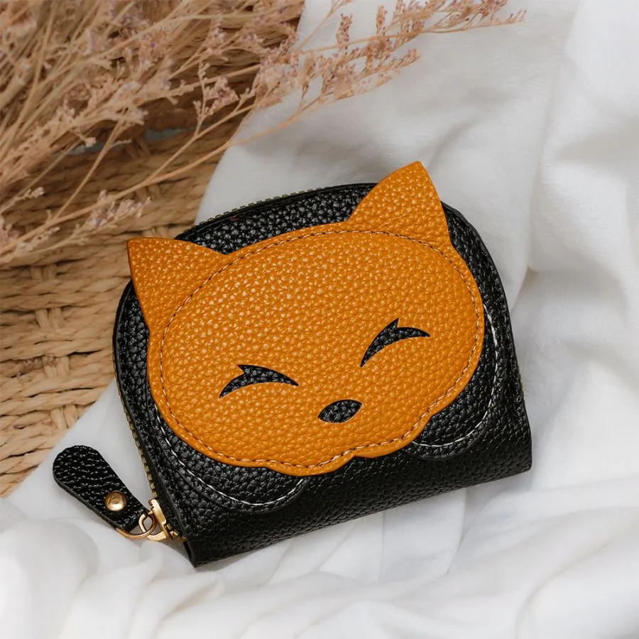 Adorable Fox-Themed Coin Purse and Wallet for Kids