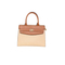 Chic Brown PU Tote Bag for Women: Trendy and Versatile