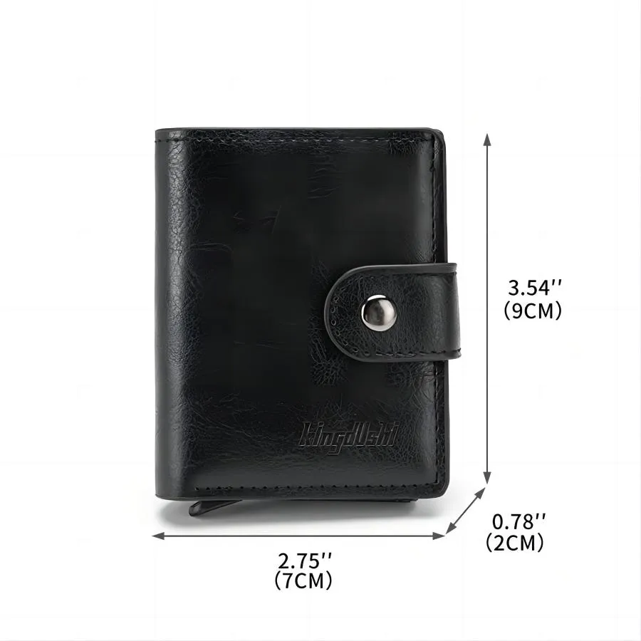 PU Material Minimalist and Elegant Design Wallet and Card Holder for Men