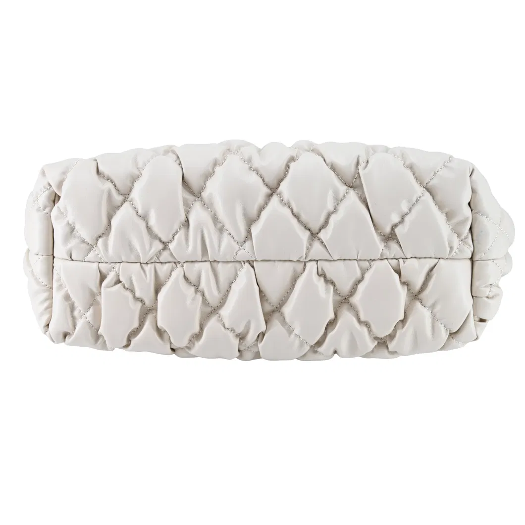 Stunning off - White Diamond Tote Bag: Tailored for The Fashion - Conscious Lady