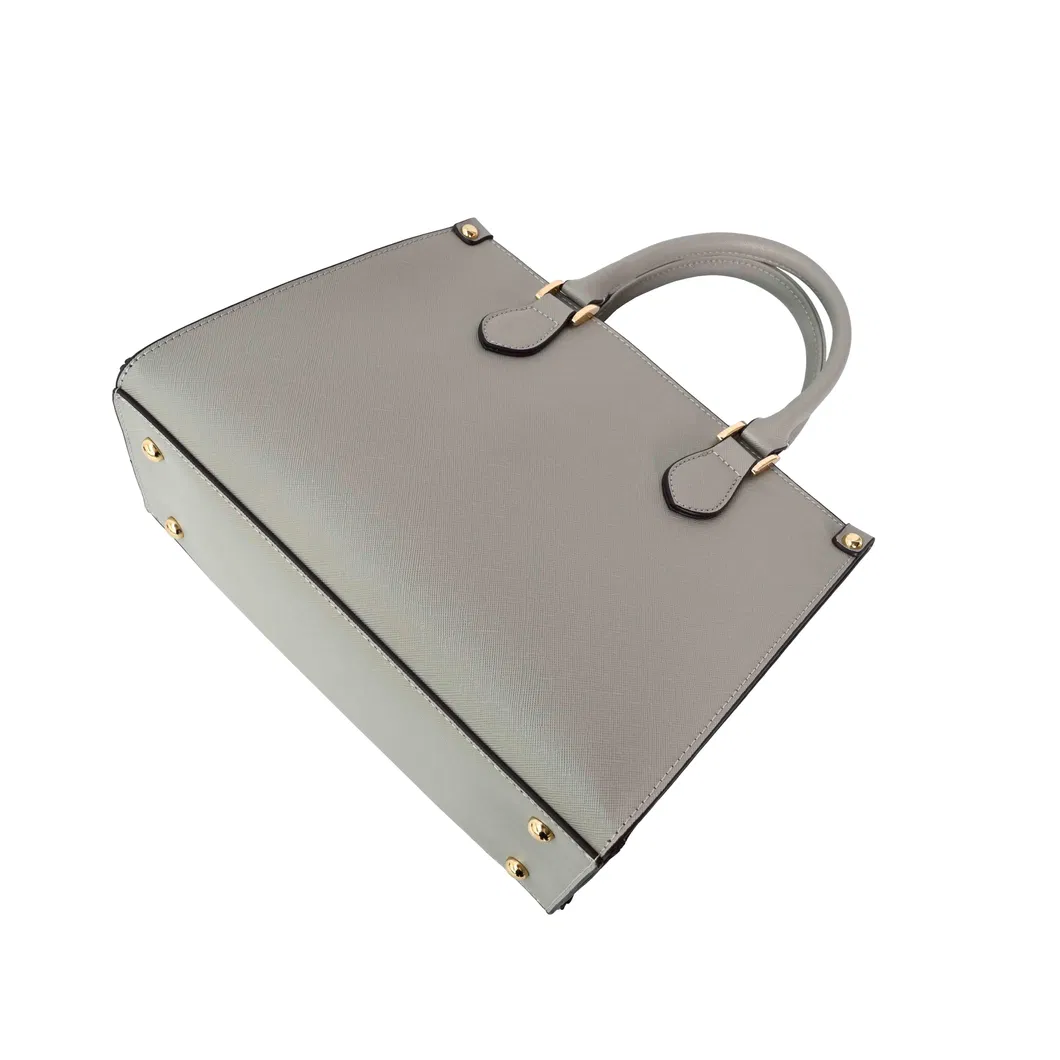 Premium Leather Elegant Minimalist High-End Design Women&prime;s Tote Bag