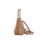 Fashionable Versatile Minimalist Brown Leather Tote Bag Shoulder Bag with Texture Style Backpack