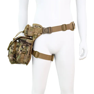 Camouflage Outdoor Tactical Waist Bag Hunting Leg Bag Convenient Multifunctional Storage Equipment