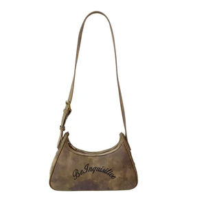 Stylish Premium Leather Shoulder Bag for Women - Trendy Underarm Design