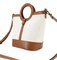 Stylish Women′s Premium Fabric Hoop Tote Bag for Everyday Use