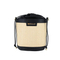 Chic Black and Brown Minimalist Bucket Bag for Fashionable Women