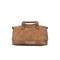 Stylish Brown Leather Travel Shoulder Bag for Adventurers