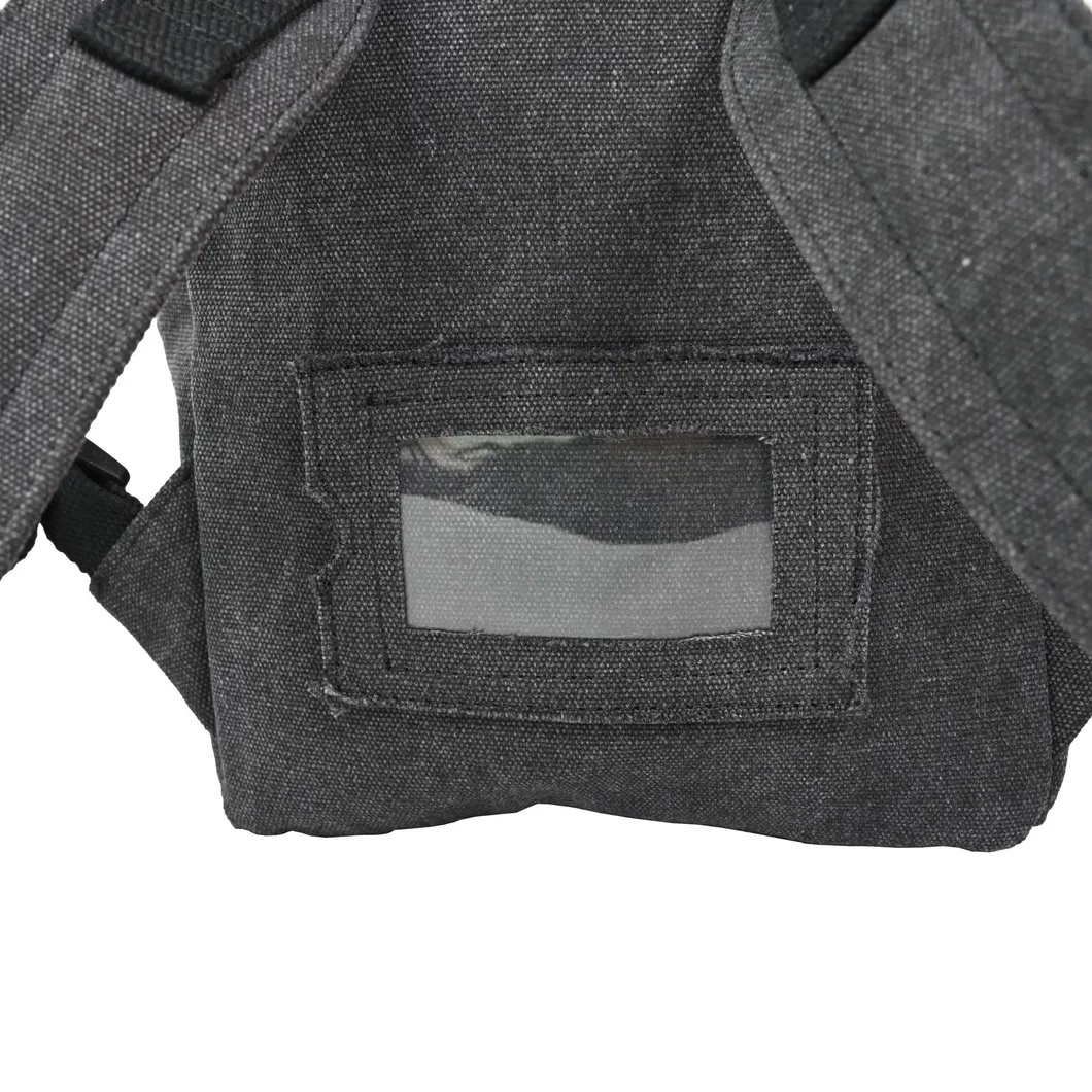 Stylish Gray Backpack with Buckle Closure for Everyday Use