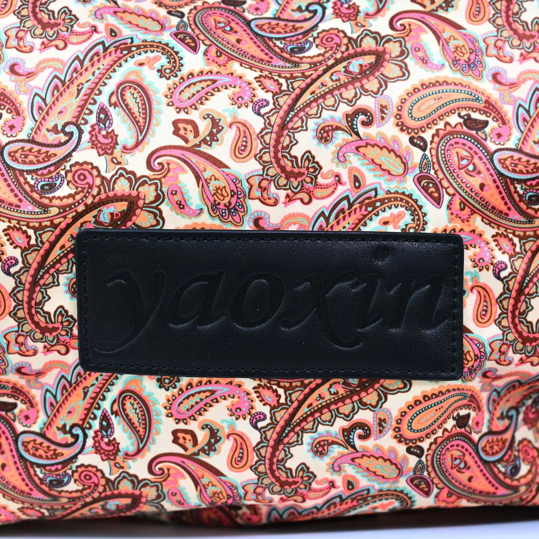 Chic Orange and Yellow Faux Fur Tote Bag for Trendy Women