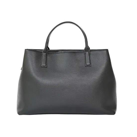 Modern Black PU Commuter Bag for Women - Stylish and Functional