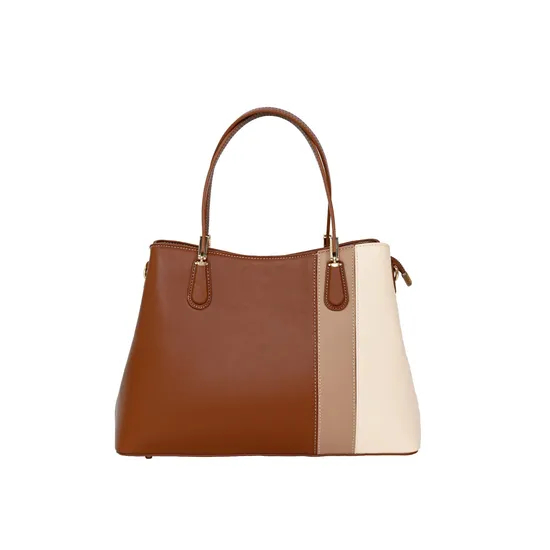 Elegant Handbag for Women Featuring Stylish Beige and Brown Accents