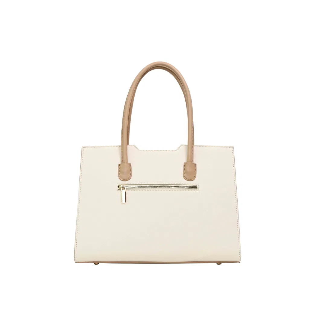 Refined Beige-Brown Tote Bag with Perfect Blend of Style &amp; Functionality