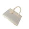 Sophisticated off-White Spliced Handbag with Style Meets Functionality