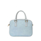 Chic Blue PU Handbag Effortless Style with an Adjustable Strap