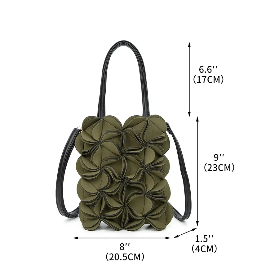 Elegant Floral Design Women&prime;s Multi-Functional Phone Wallet Bag